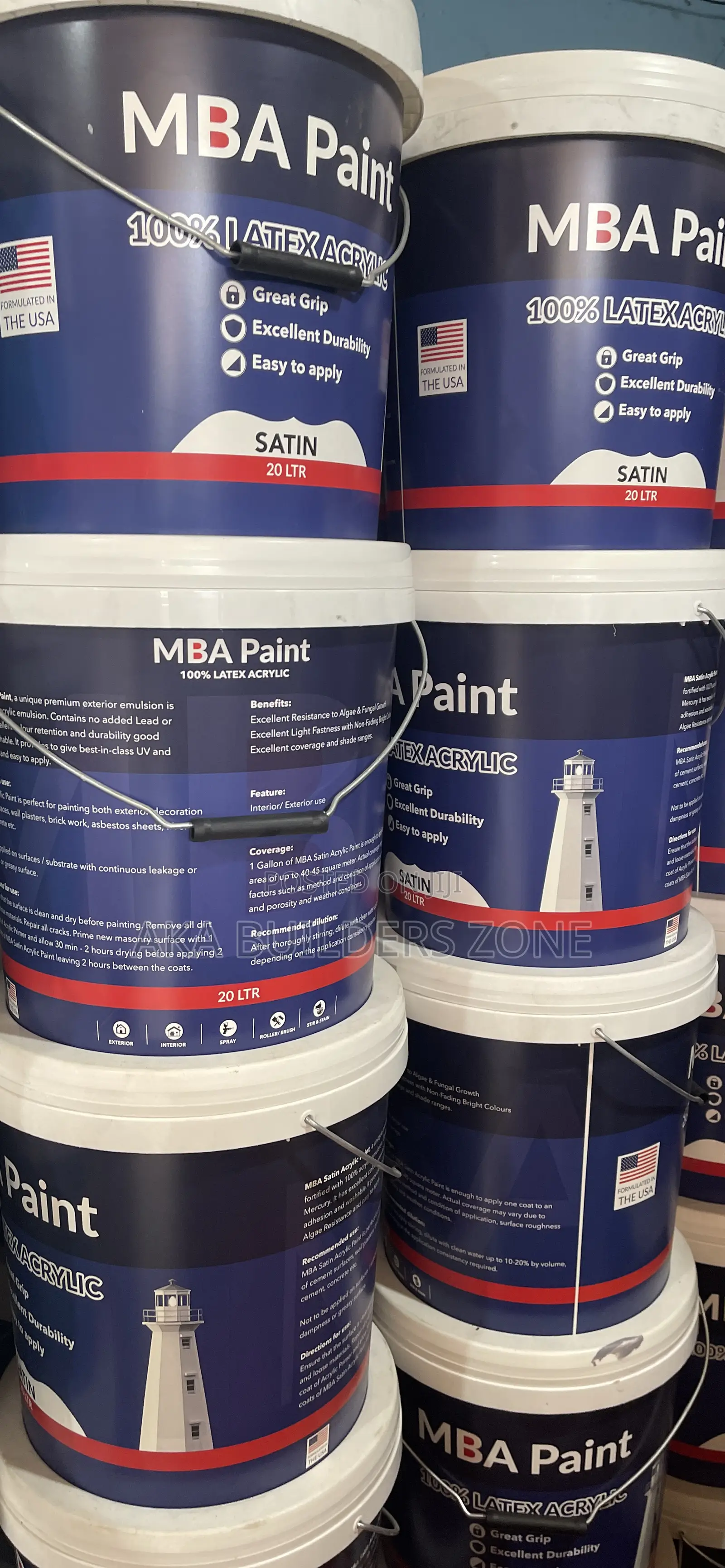 Mba American Emulsion Paints