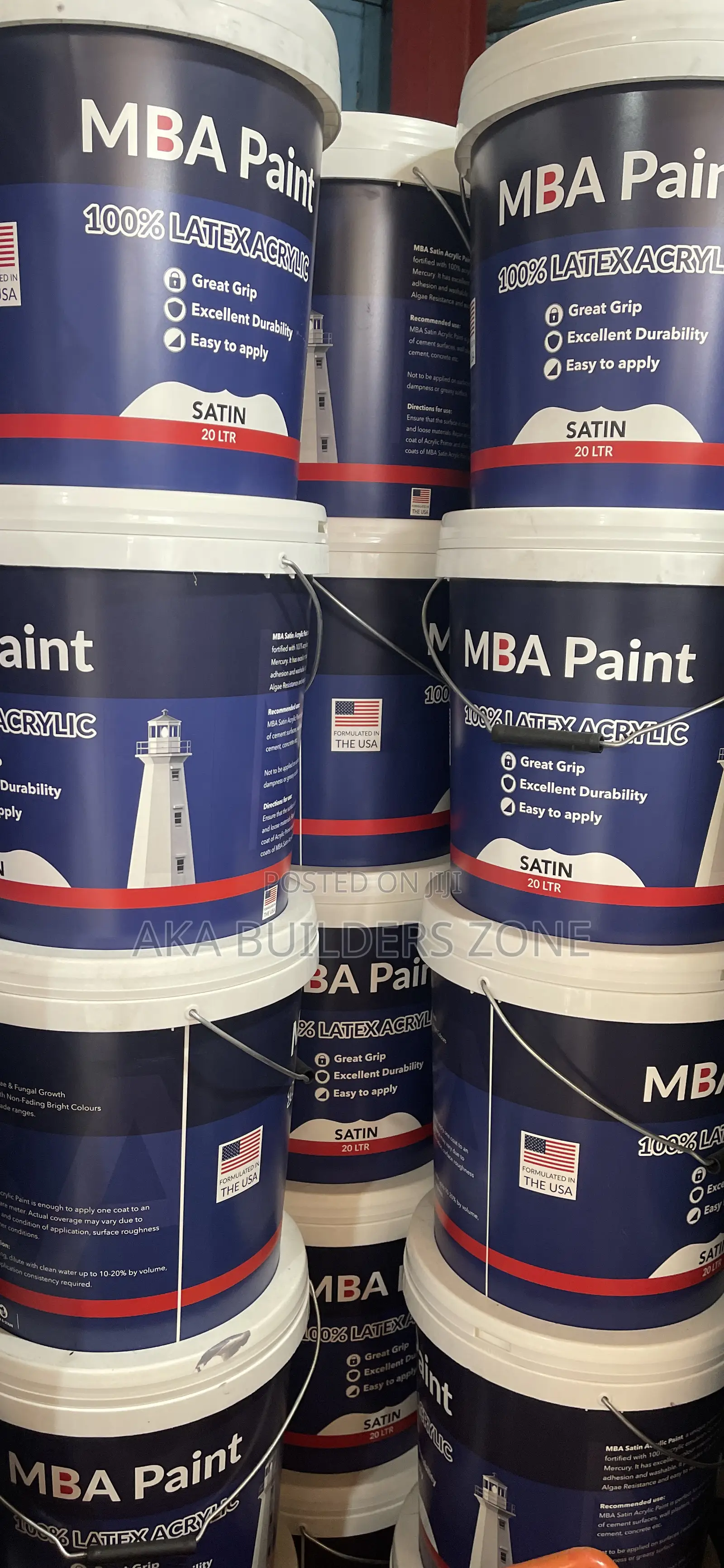 Mba American Emulsion Paints