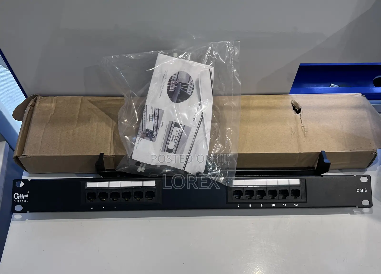 Patch Panel 12 Port GHT 1u