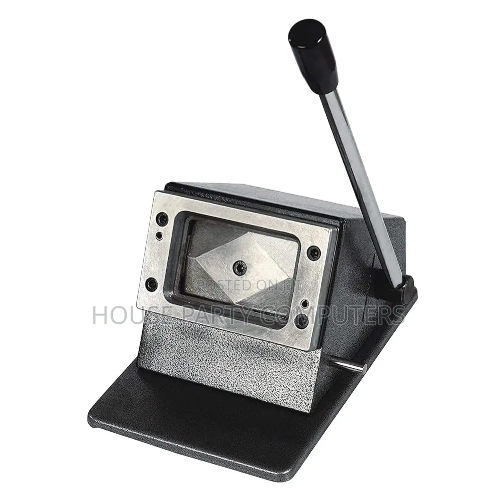 Heavy Duty PVC Id Card/Photo Die Cutter