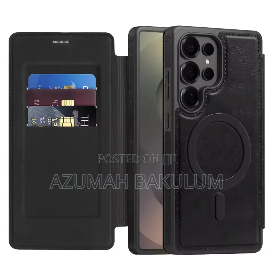 Samsung Galaxy 23ultra /S24ultra/S22ultra S25ultra Leather Flipcover
