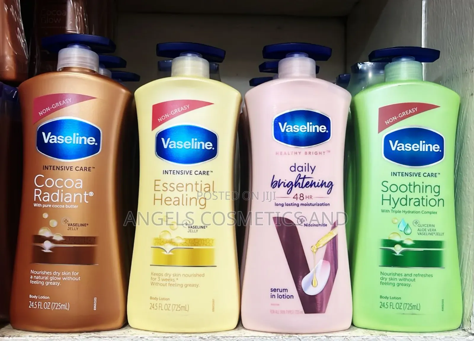 Vaseline Body Lotions 725ml