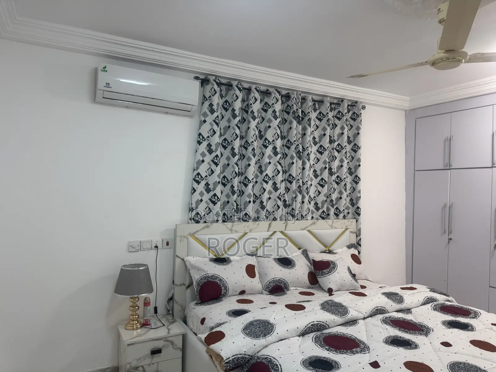 Furnished 2bdrm Apartment in Fise Amasaman for rent