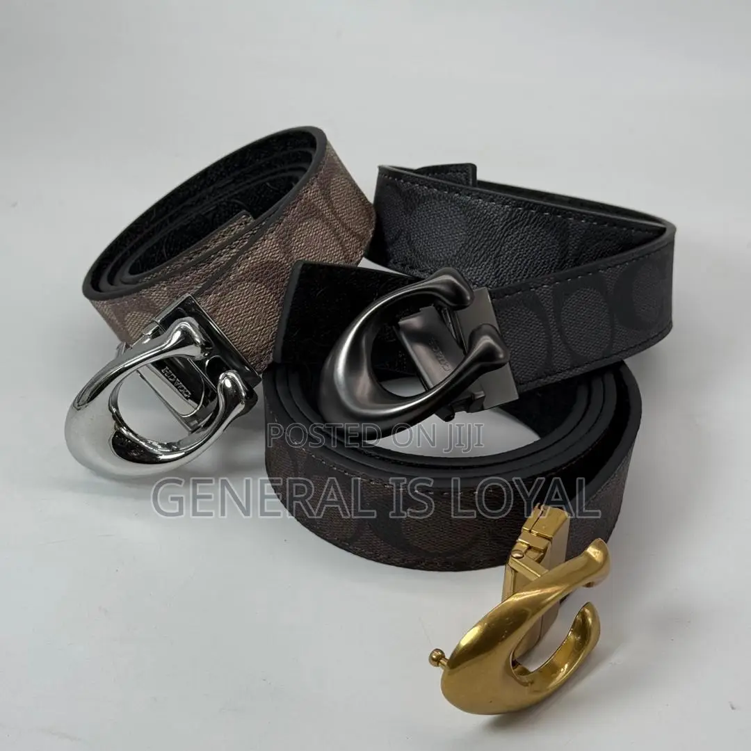 Coach Belt Reversible