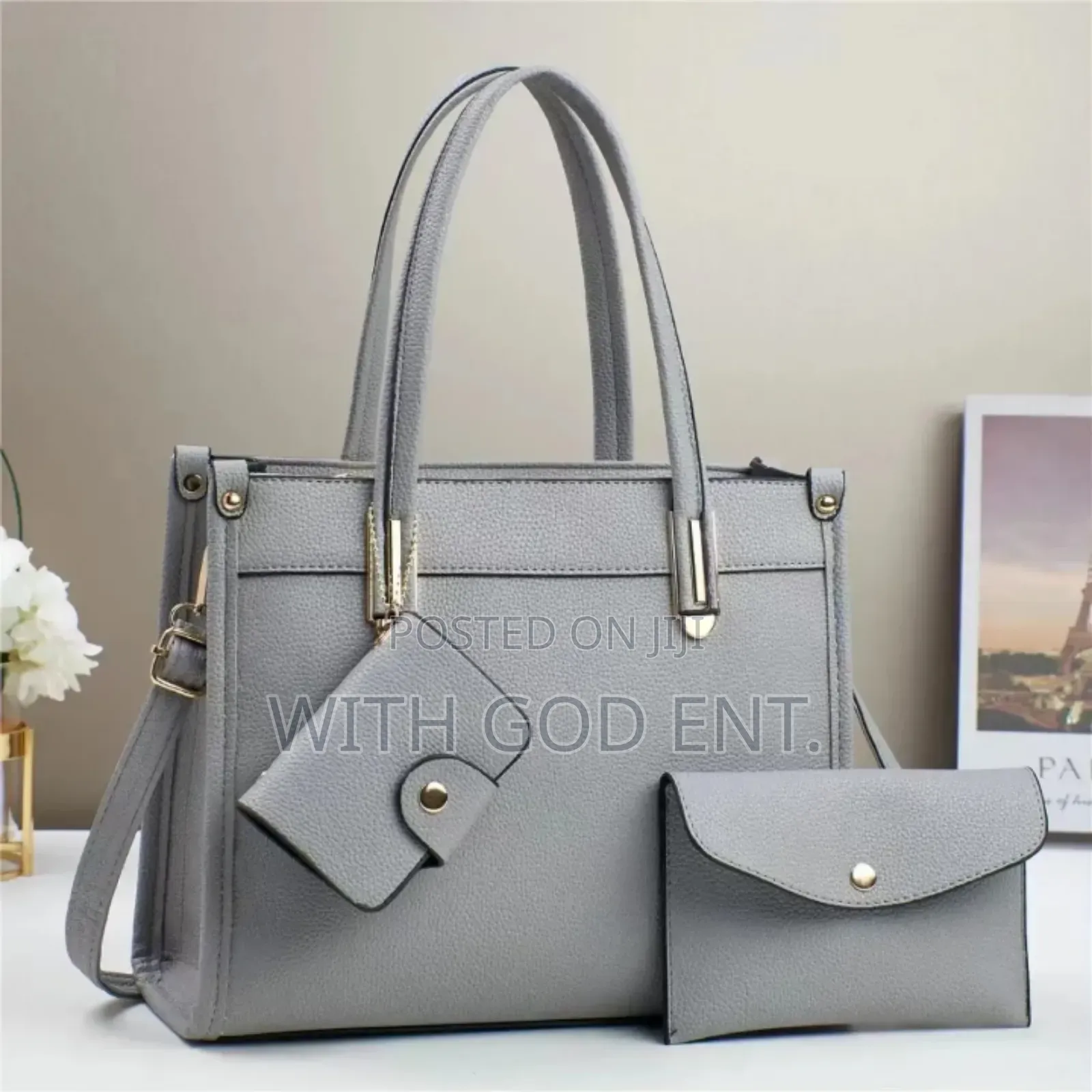 Stylish 3-in-1 Ladies Handbag Set – Elegant • Durable • Spacious