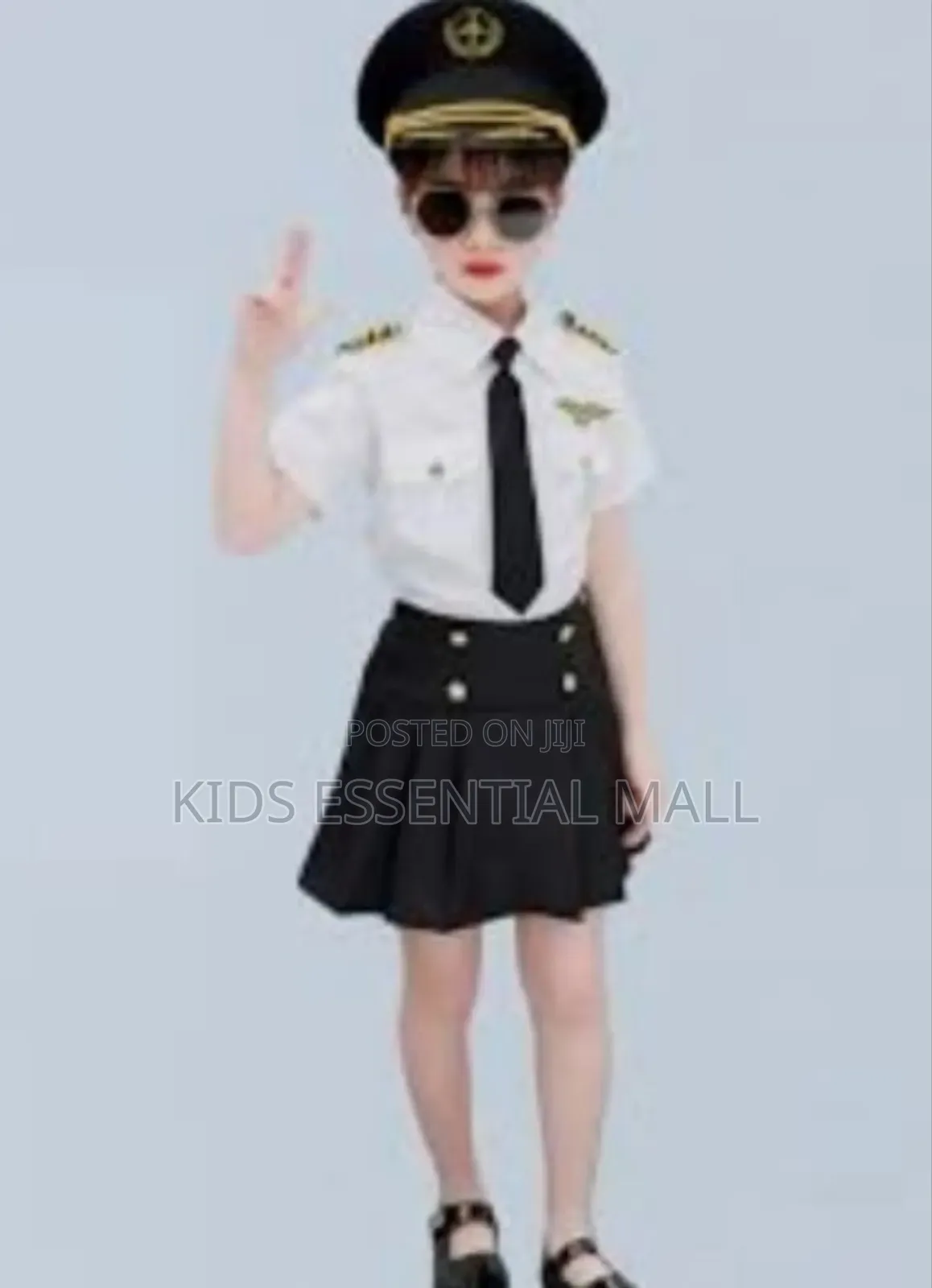 Gi Rl Pilot Costume for Career Day