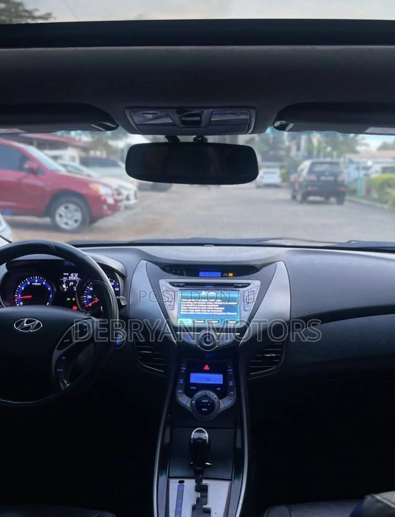 Hyundai Elantra Limited Sedan FWD (1.8L 4cyl 6A) 2013 White