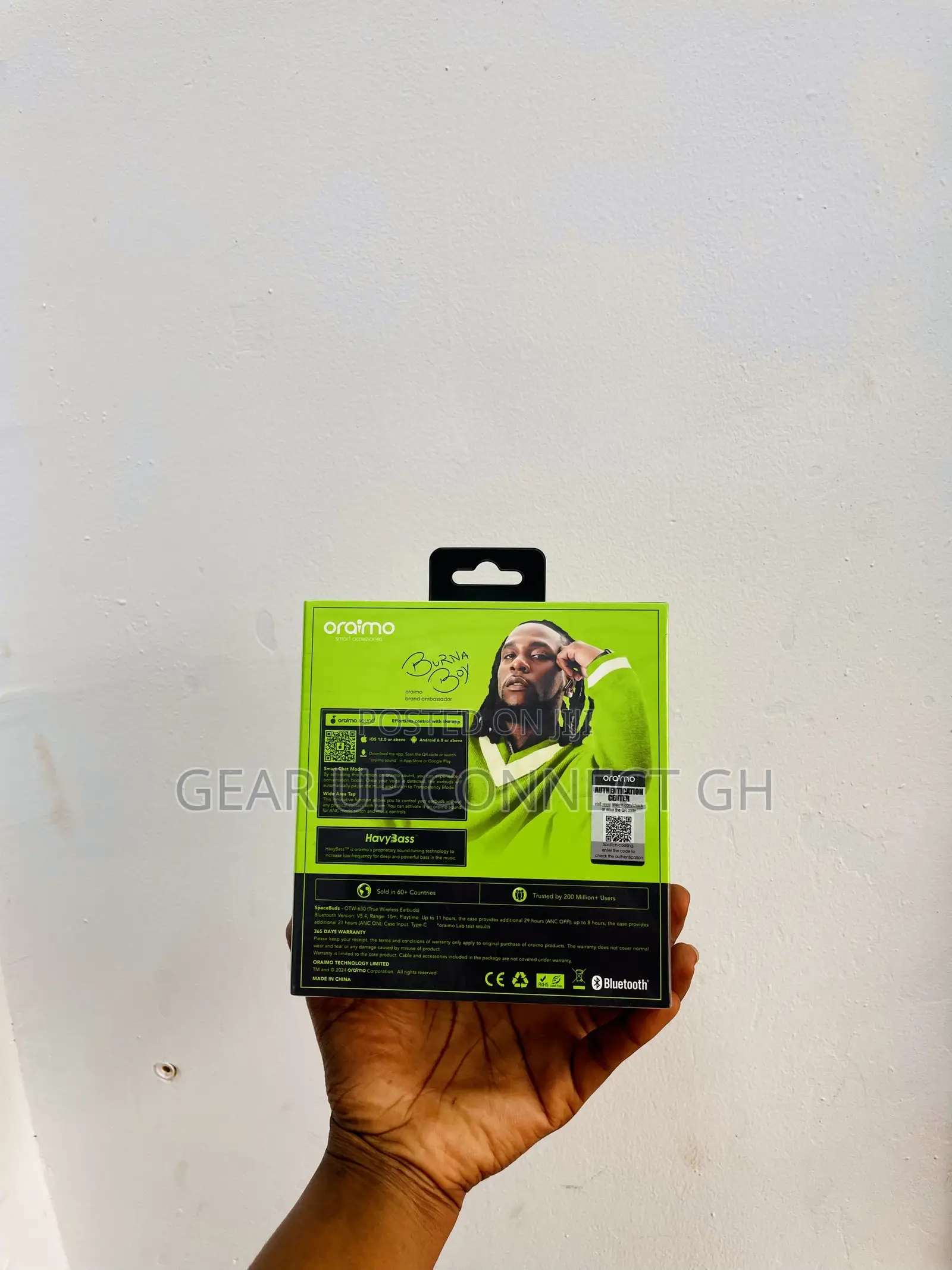 Oraimo Spacebuds Otw-630 Hybrid Noise Cancellation
