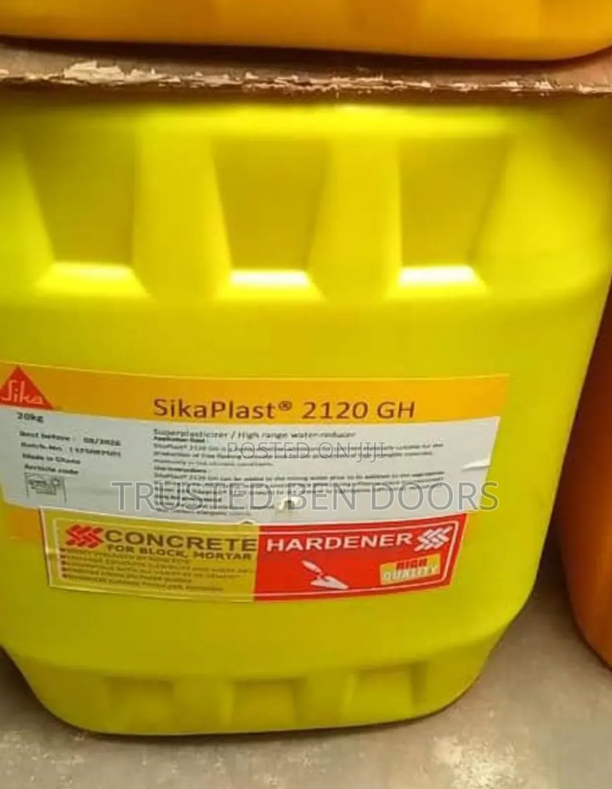 Concrete Hardner 20kg For Building And Construction Works