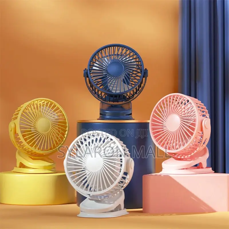 Portable Desktop Clip Fan – 3-in-1 (Table, Clip Hanging)