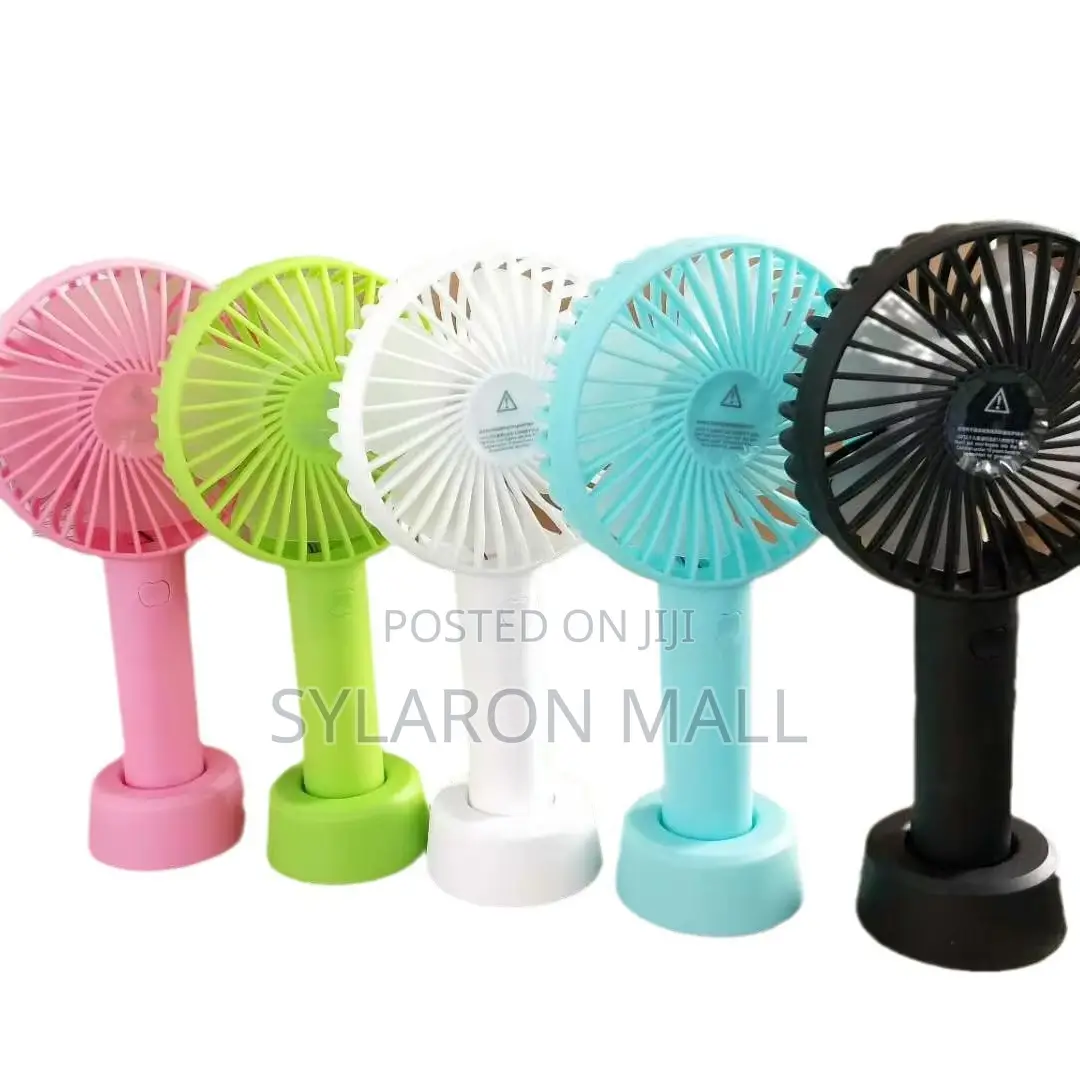 Rechargeable Mini Portable Fan With Stand