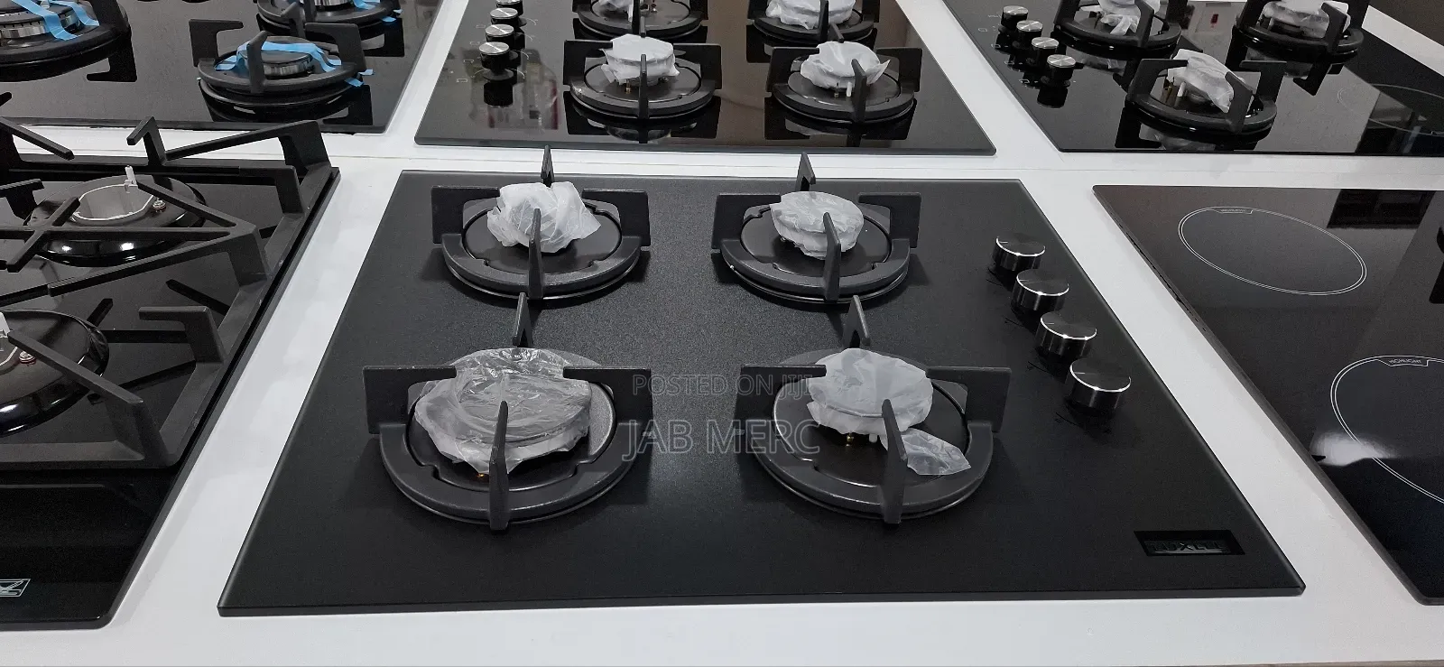 Resistance to Fingerprints 60cm Gas Hob Built in Cooker Promoprice