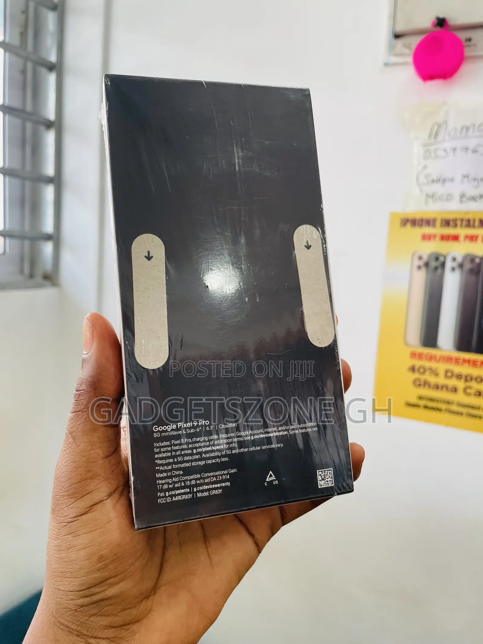 New Google Pixel 9 Pro 128 GB Black