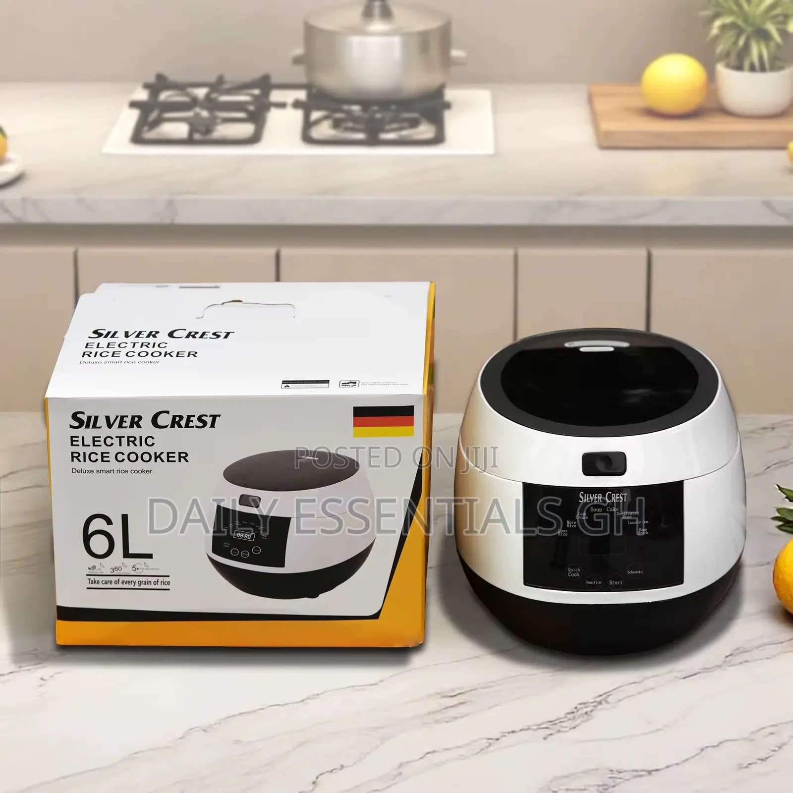 Silver Crest 6l Rice Cooker – Affordable Reliable