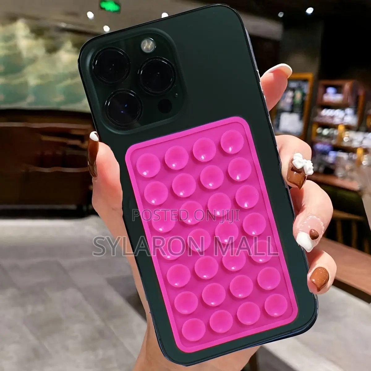 Silicone Suction Phone Pad – Hands-Free Mount