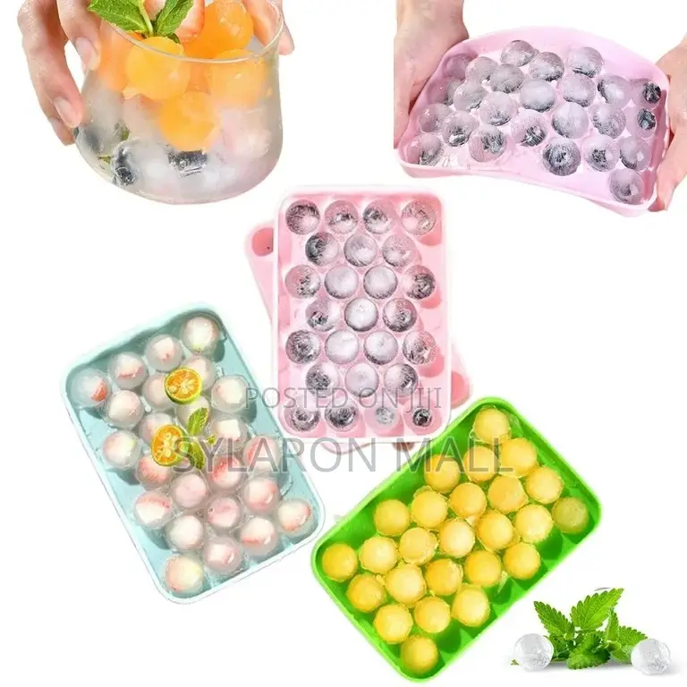 Stackable Ice Ball Maker Tray