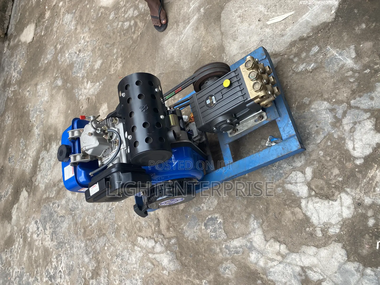 Complete Pressure Pump With Gasoline Engine