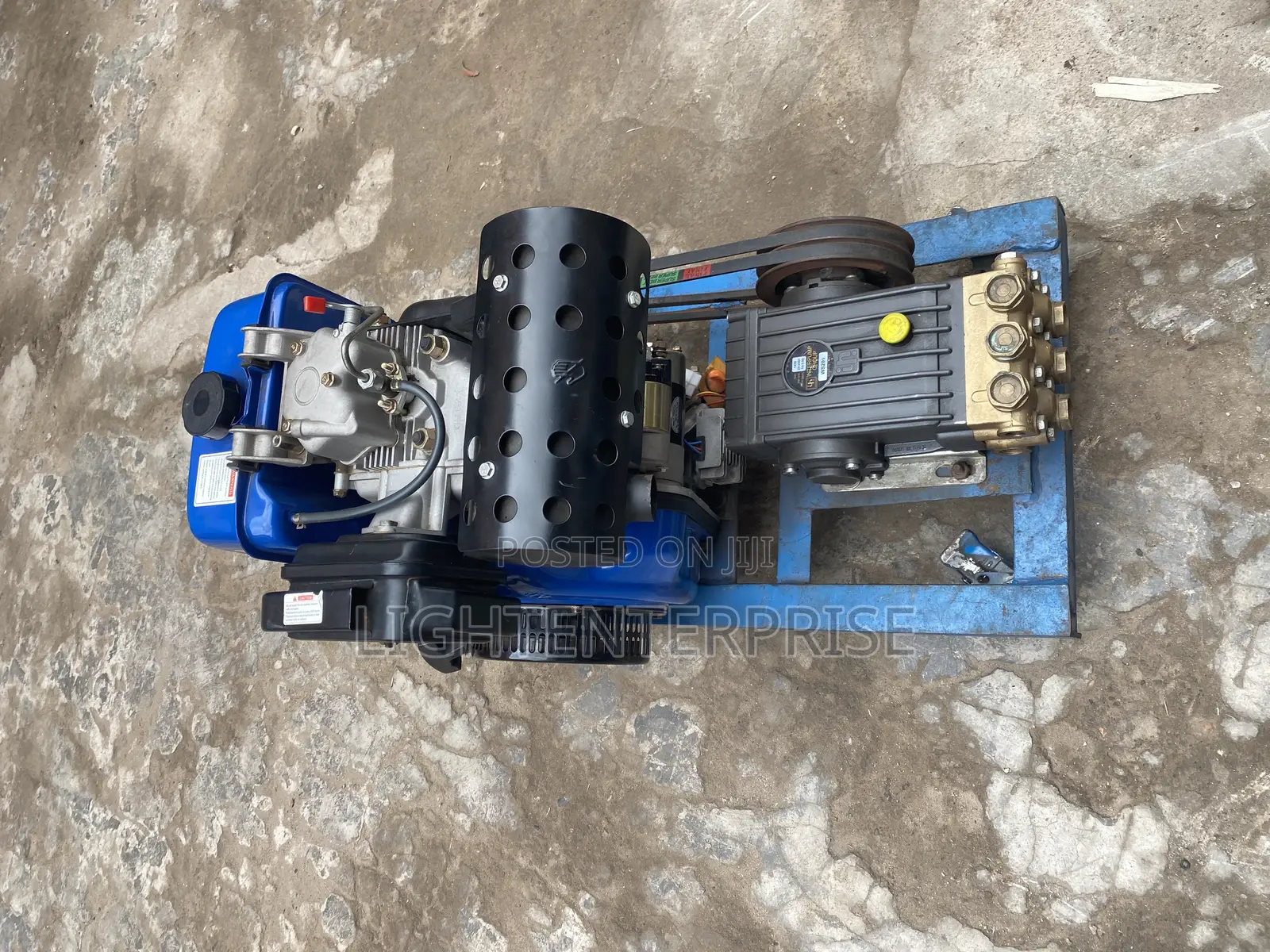 Complete Pressure Pump With Gasoline Engine