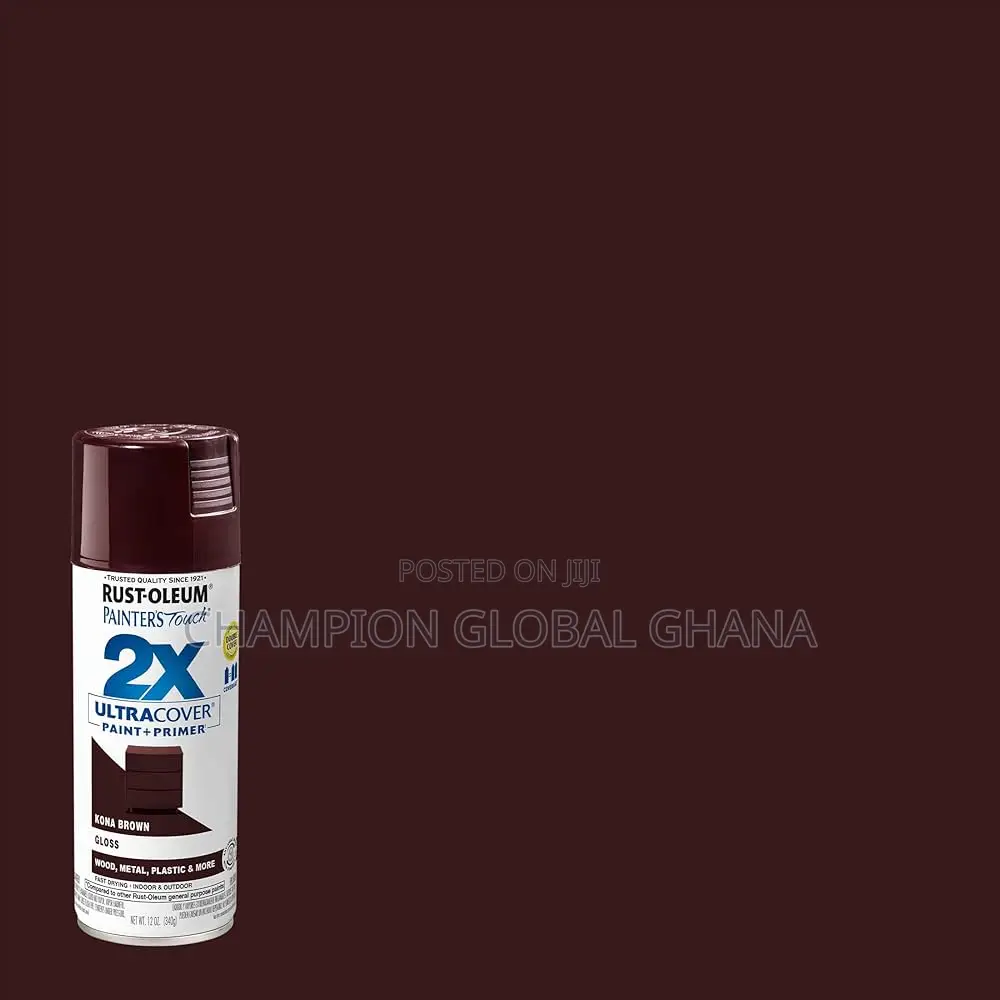 2x Enamel Brown Spray