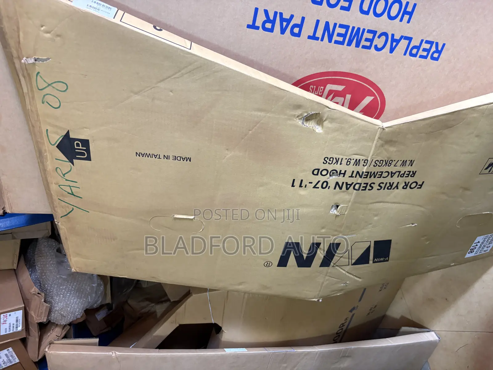 Yaris 07- 09 Bonnet
