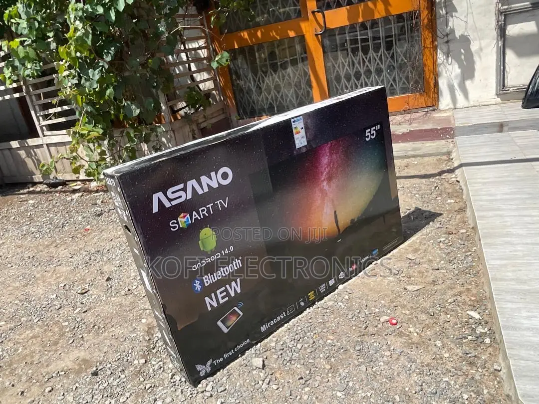Asano Bluetooth Smart Tv 55” Connect, Stream, Enjoy