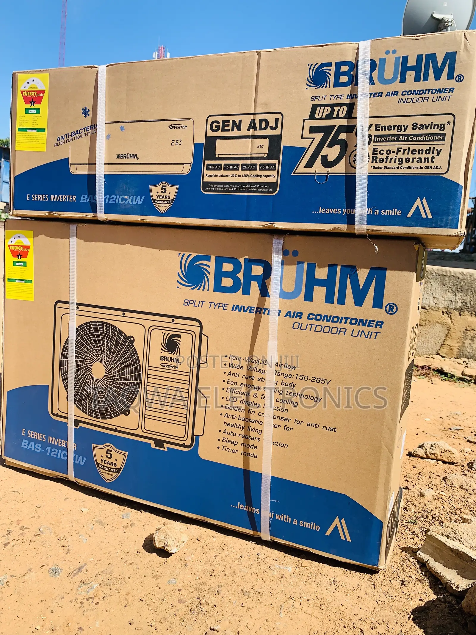 Save Up-to 75% With Bruhm Inverter Air Conditioner 1.5hp