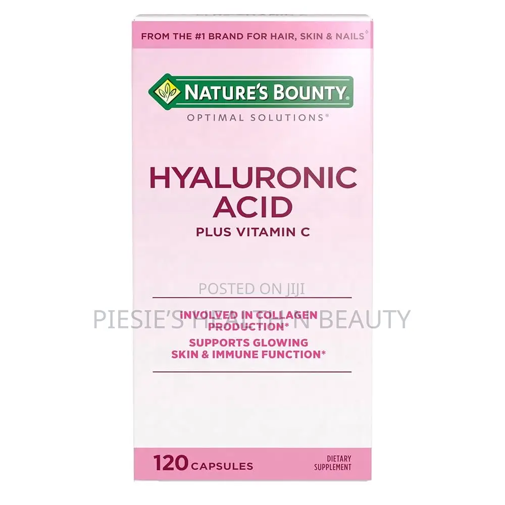 Nature's Bounty Vitamin C Hyaluronic Acid.Supports Glowing Skin 120s
