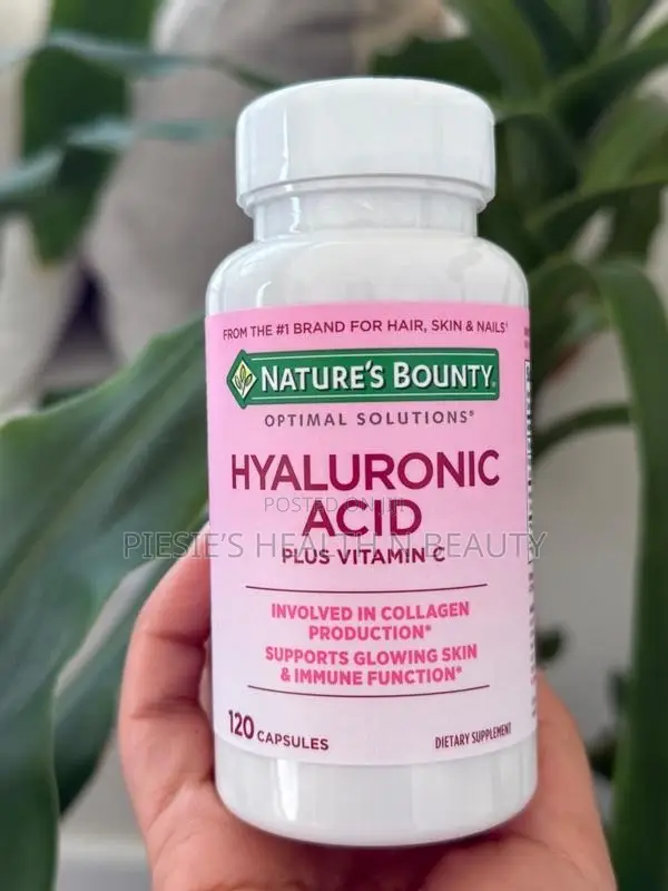 Nature's Bounty Vitamin C Hyaluronic Acid.Supports Glowing Skin 120s