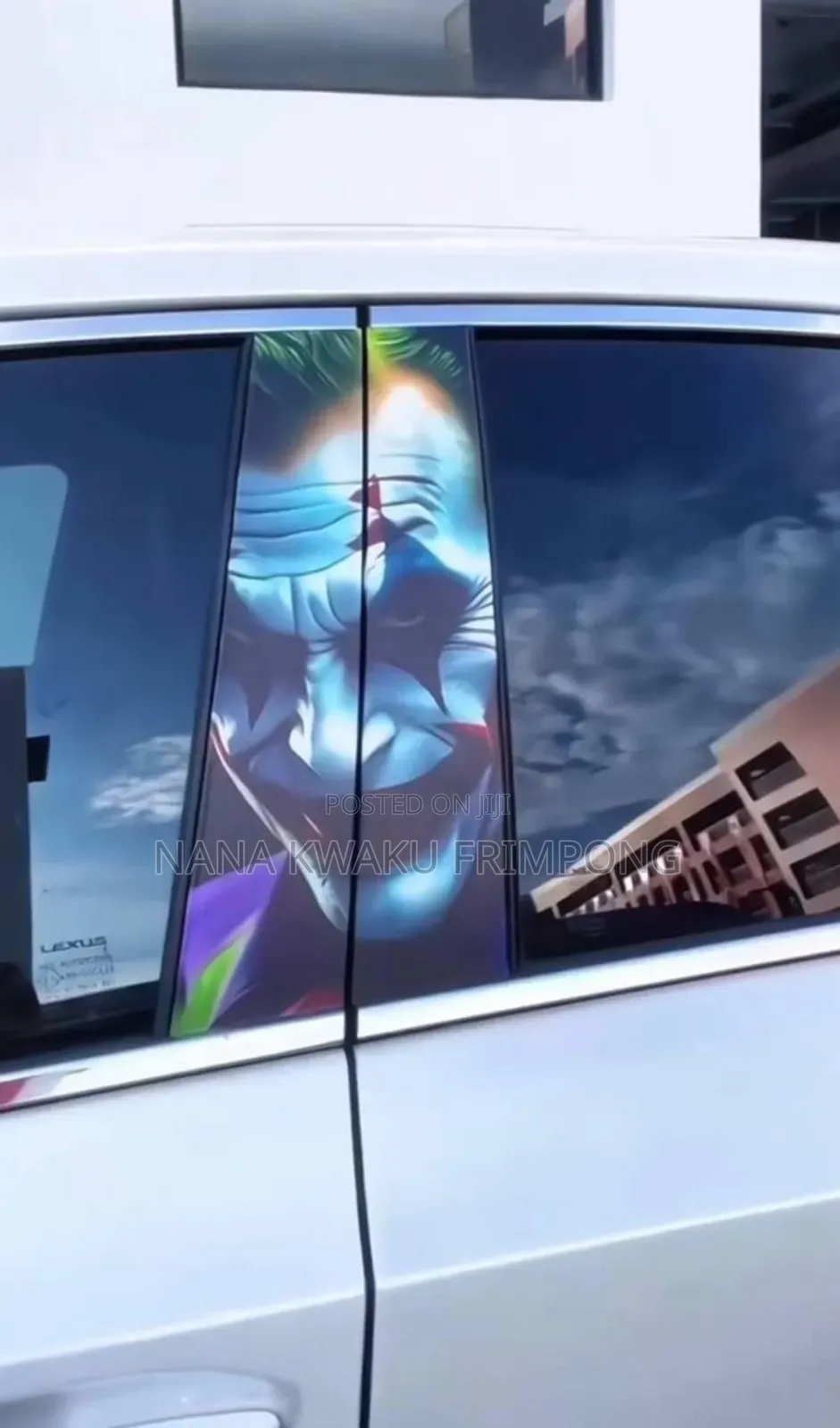 Car Door Center Pillar Stickers Available for Every Car's