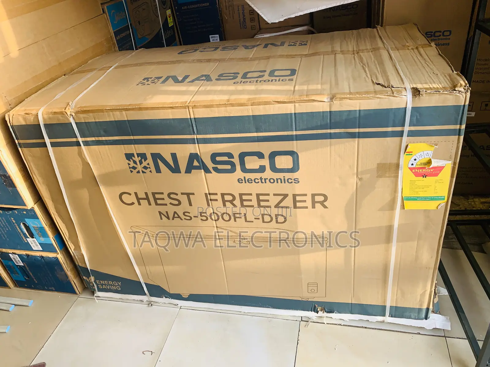 Efficient Nasco 425 Litres Chest Freezer