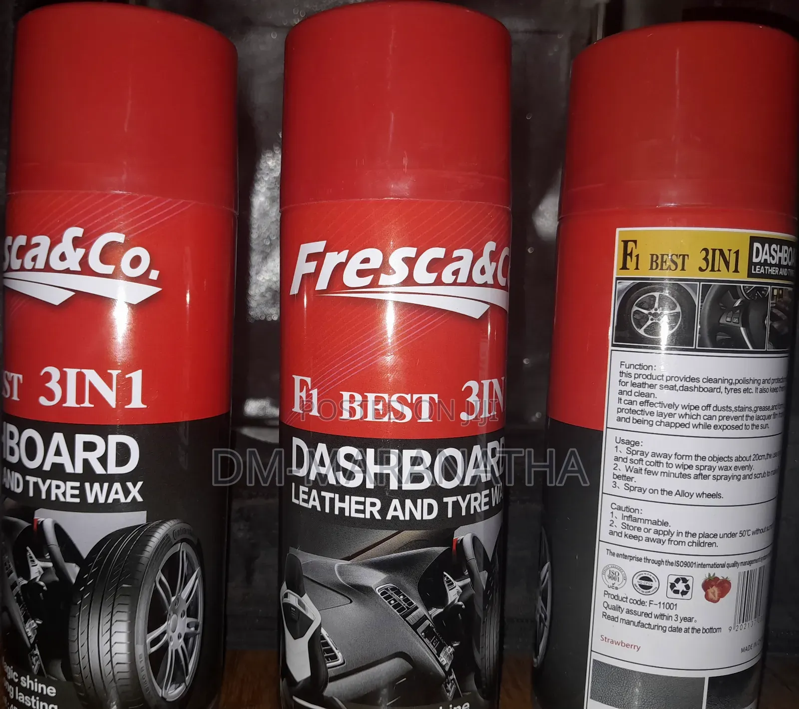 Dashboard Polish and Wax