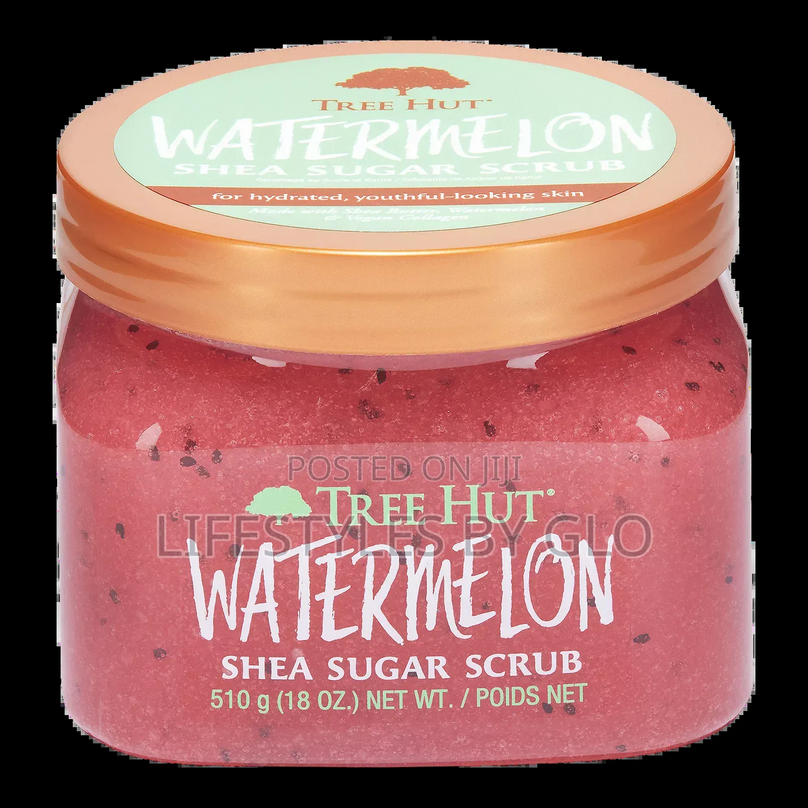Tree Hut Shea Sugar Scrubs (Gentle Exfoliating, Glowy Effects)