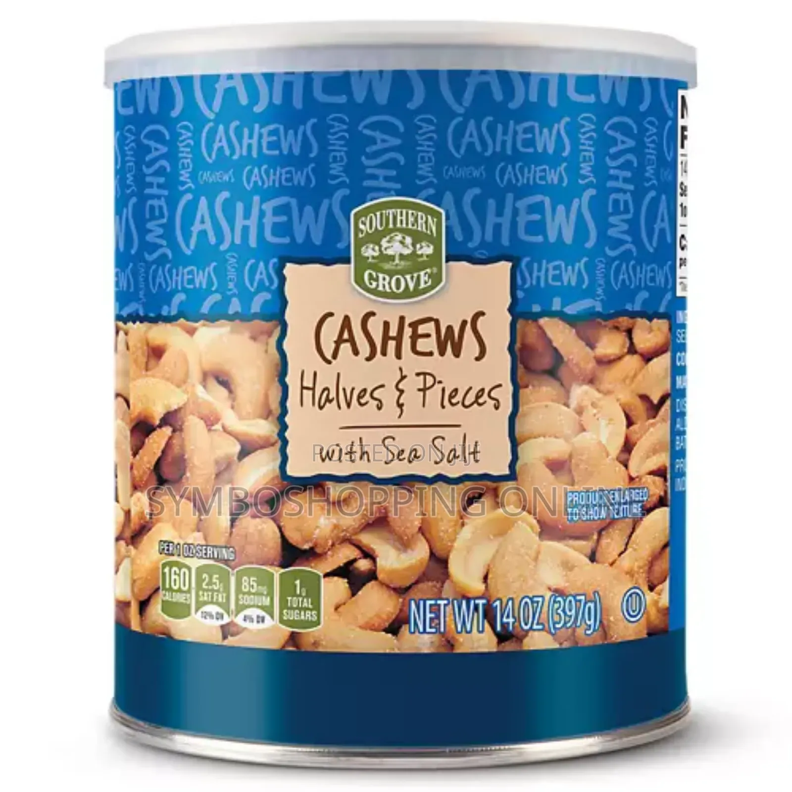 Cashew Halves and Pieces With Sea Salt