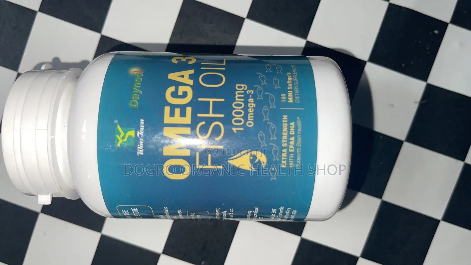 Wins Town Omega-3 Fish Oil Capsule