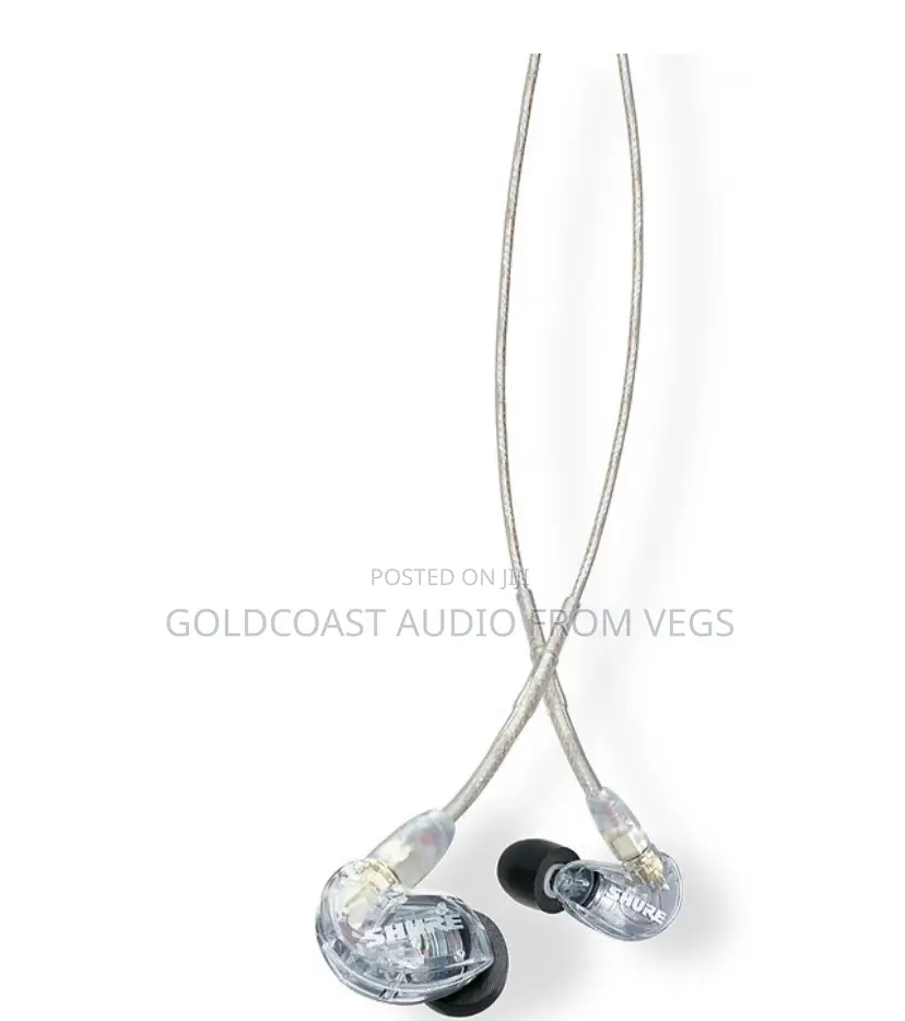 Shure Se215 Pro Sound-Isolating Earphones (Clear