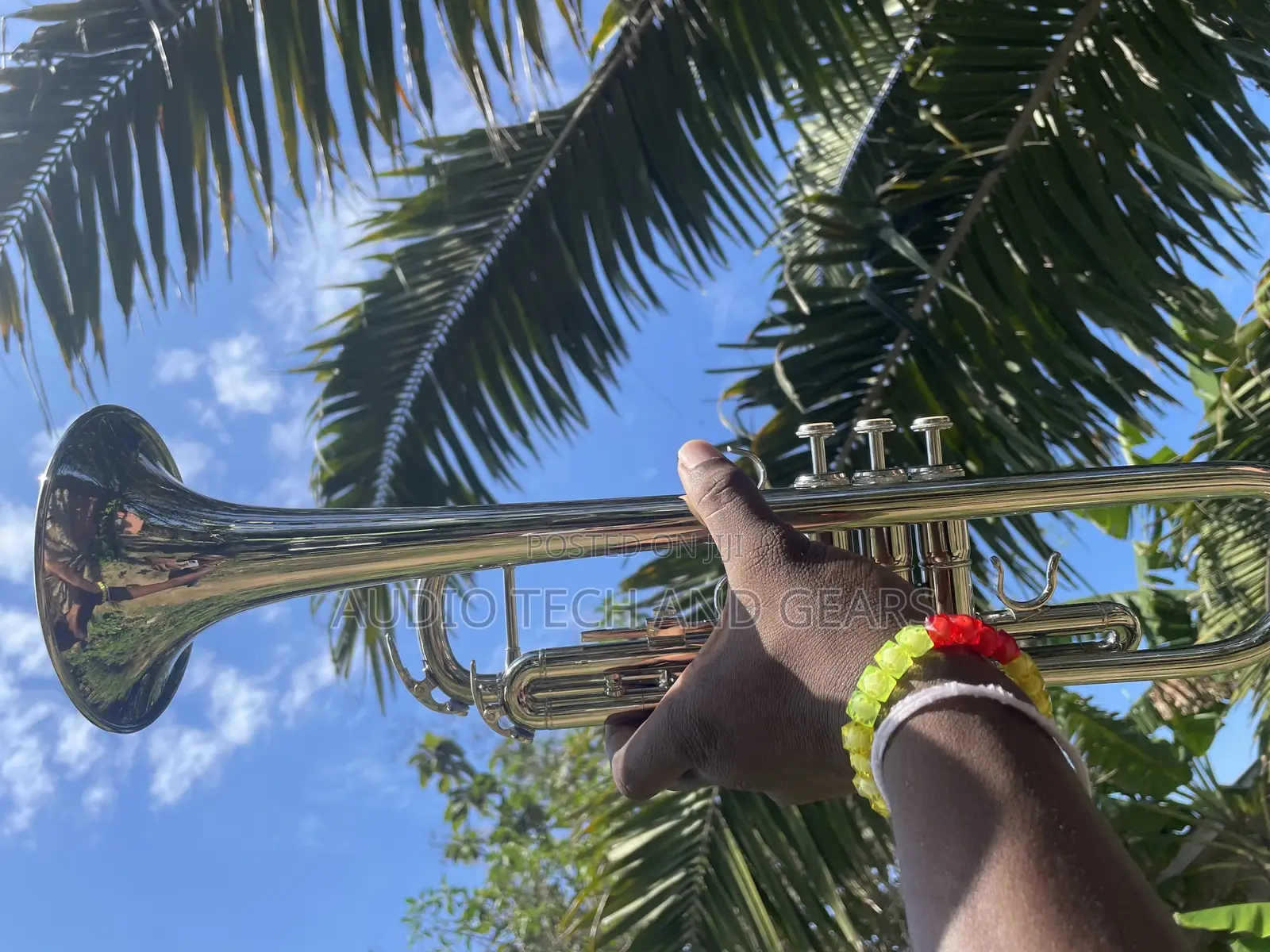 Yamaha Gold Trumpet