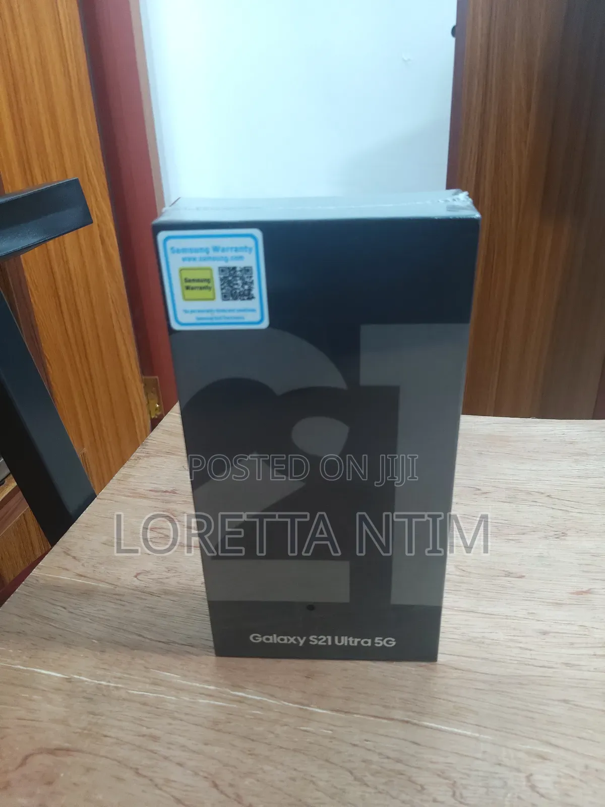 New Samsung Galaxy S21 Ultra 5G 128 GB Black