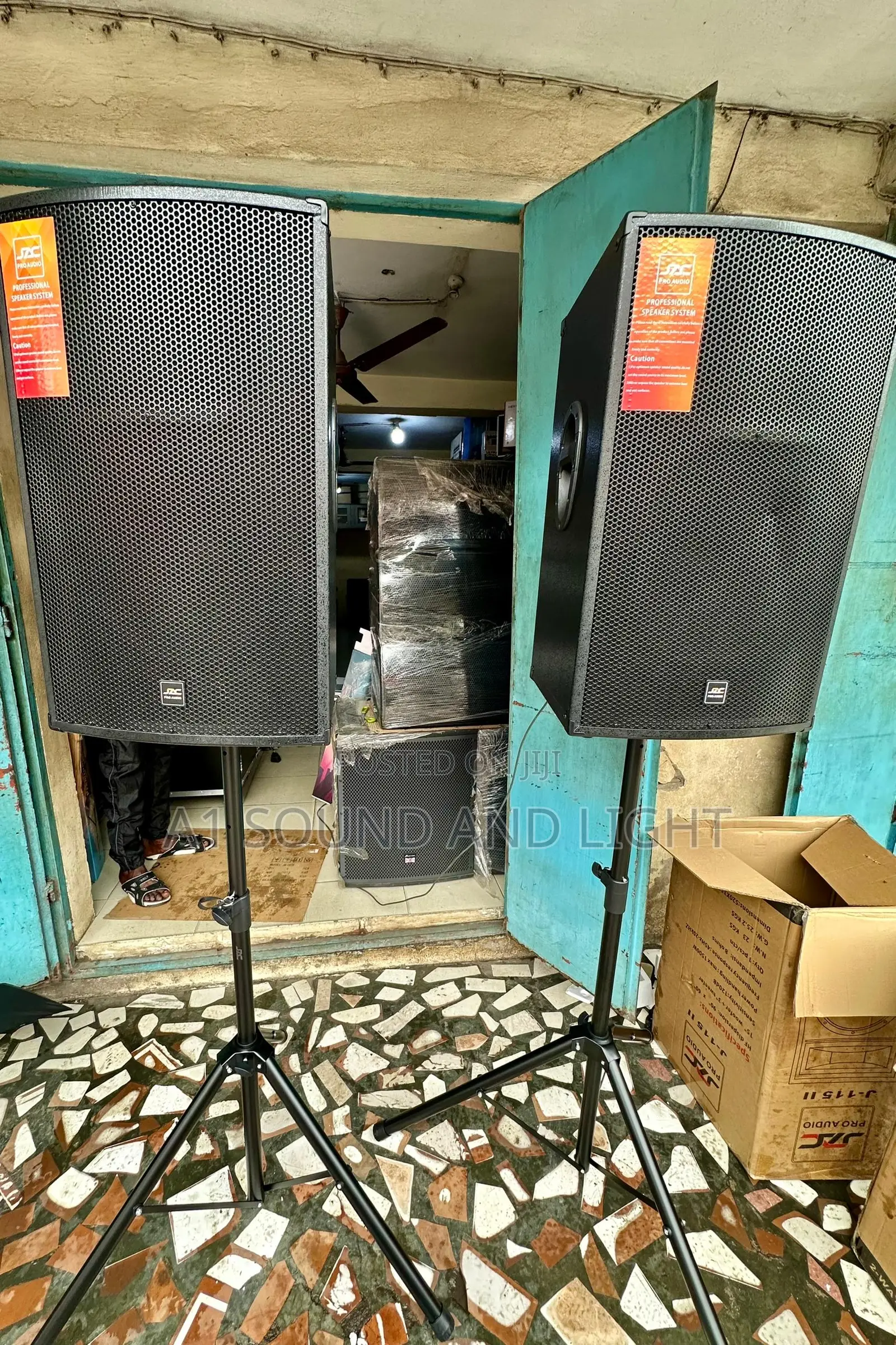 Jac 15 Inches Passive Speakers [ Half Range ]