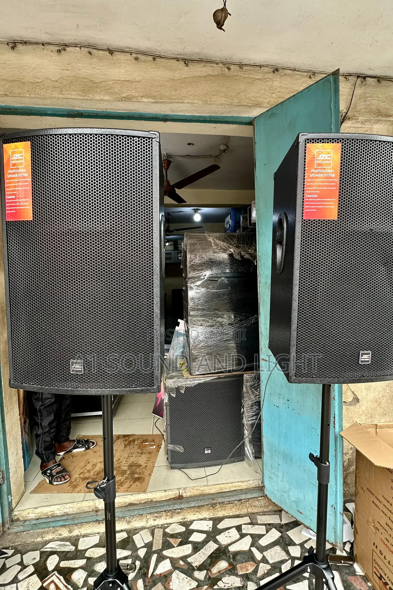 Jac 15 Inches Passive Speakers [ Half Range ]