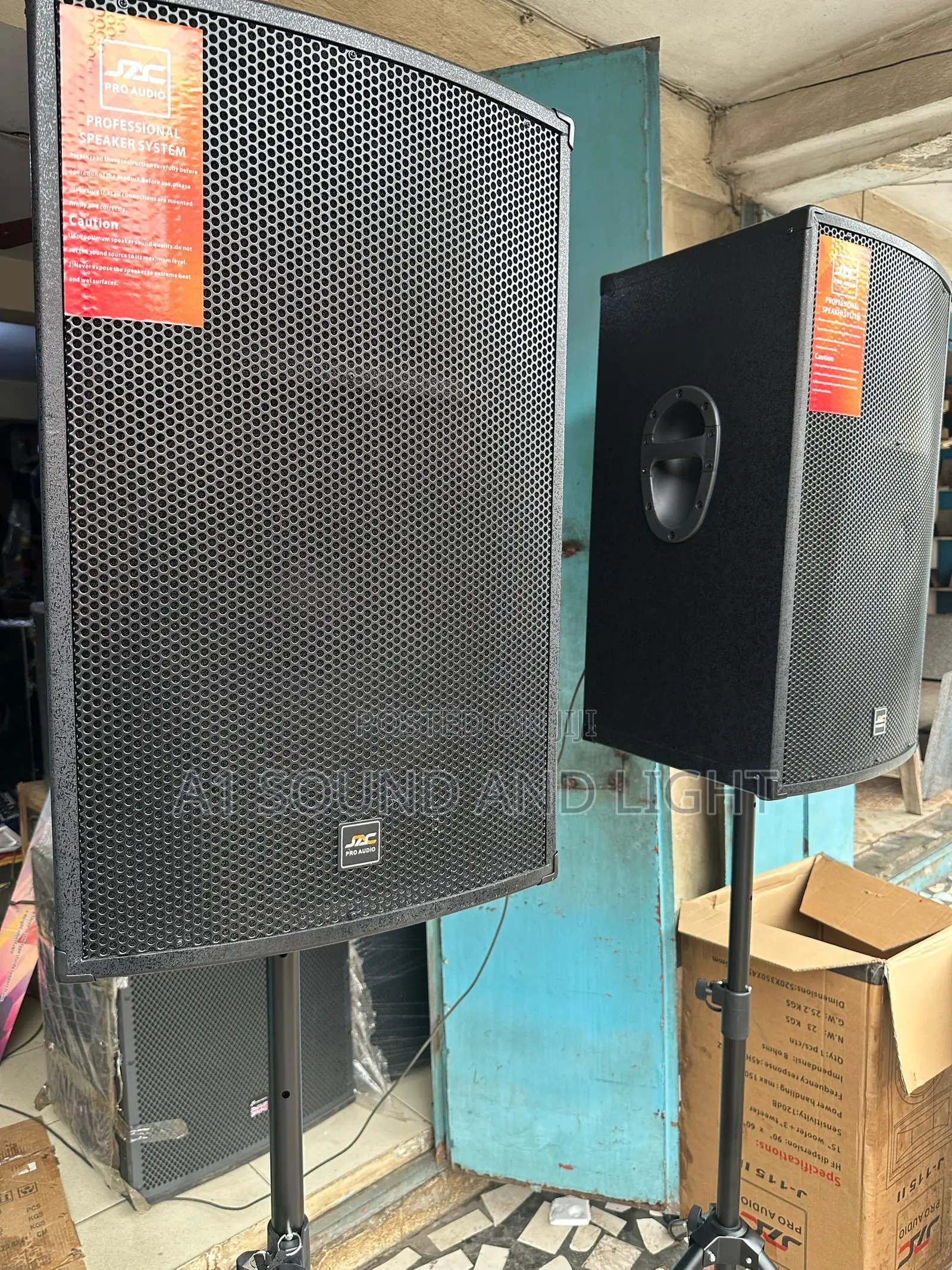 Jac 15 Inches Passive Speakers [ Half Range ]