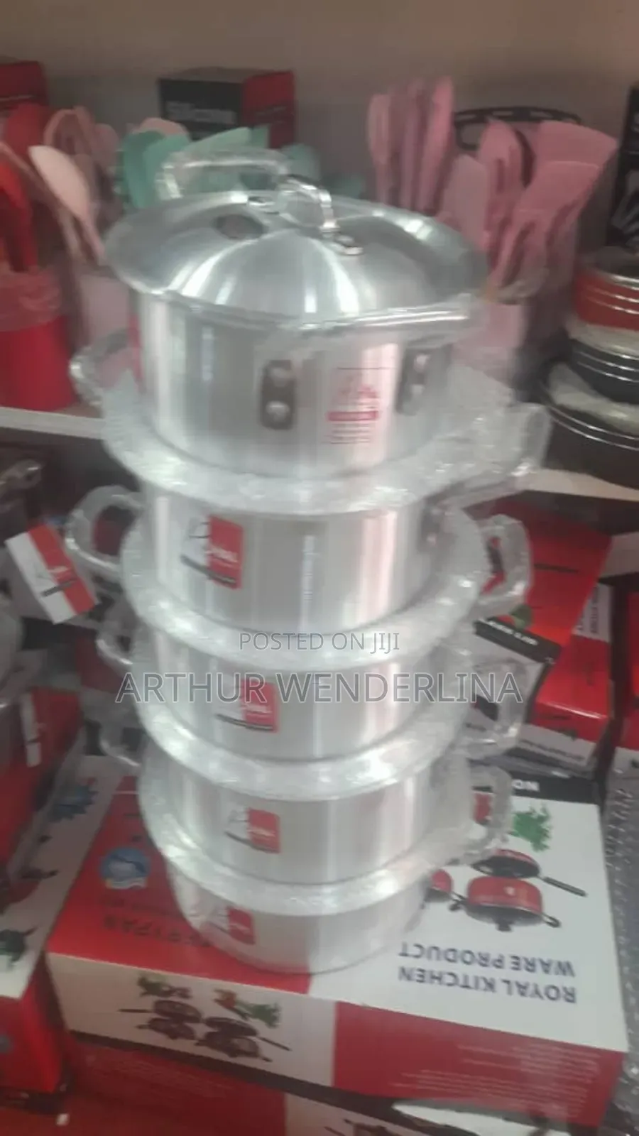 5 Set Cooking Untensils Straight (All Saucepan