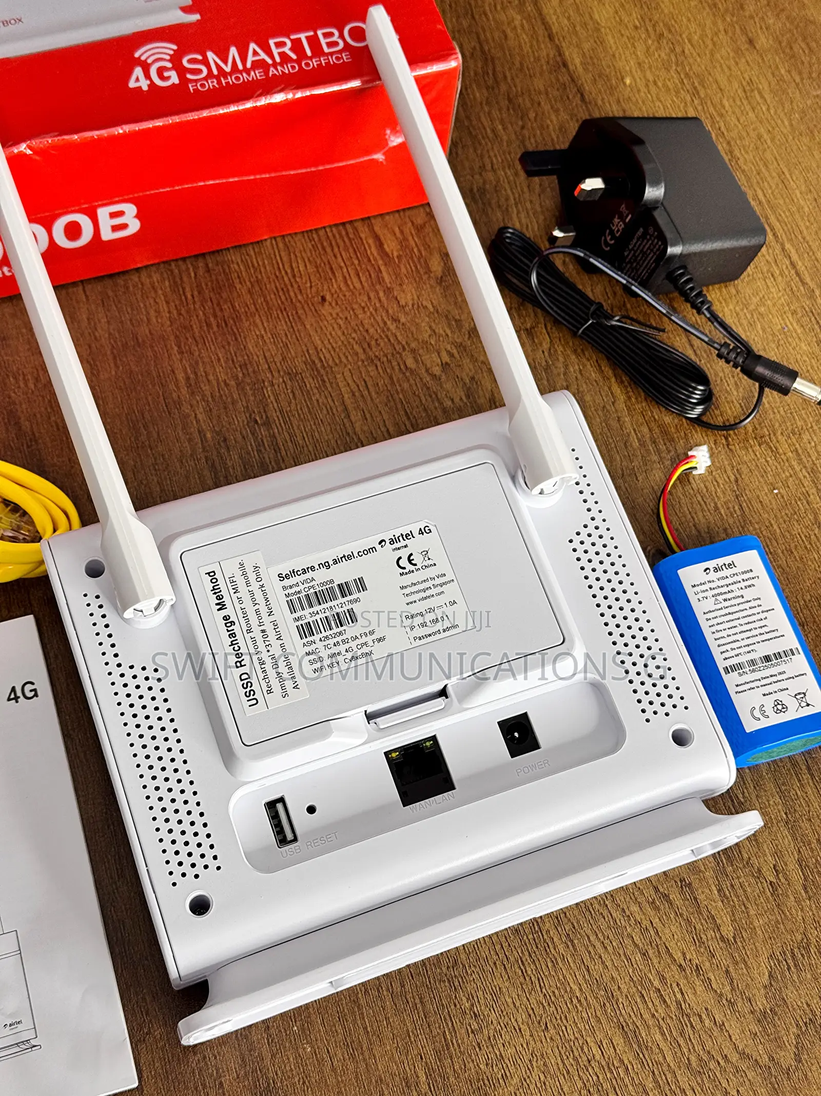 Universal 4g Airtel Router