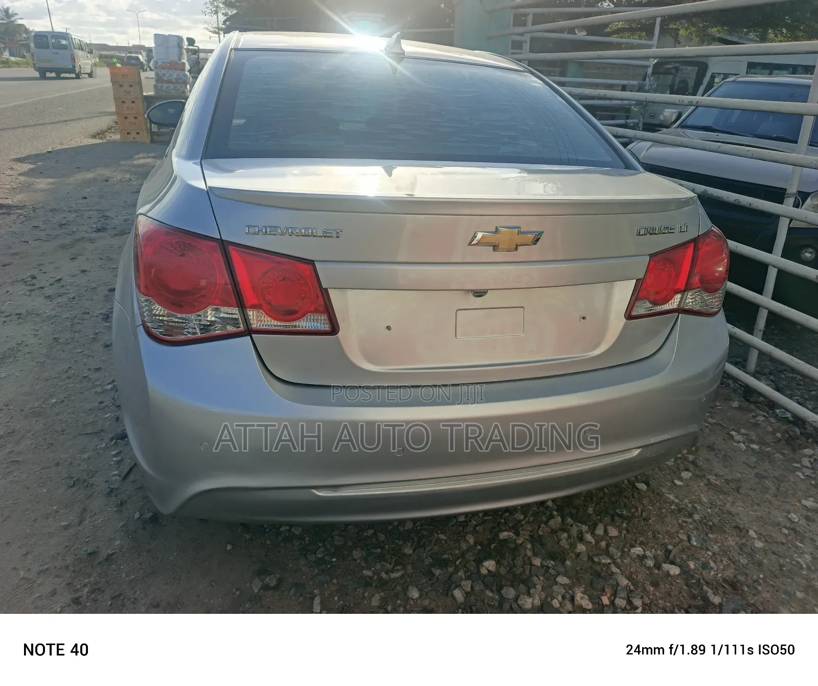 Chevrolet Cruze 2014 Silver