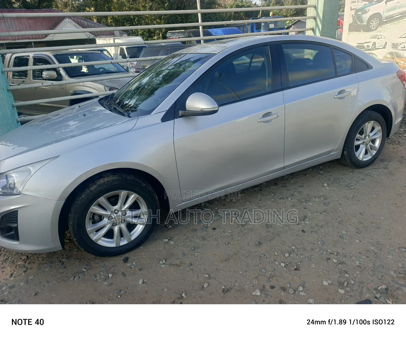 Chevrolet Cruze 2014 Silver