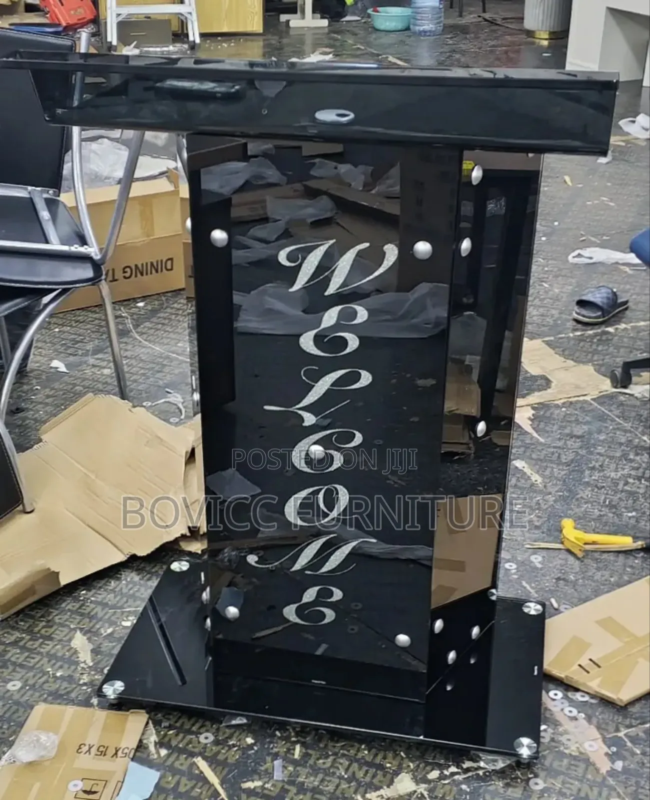 Modern Glass Pulpit