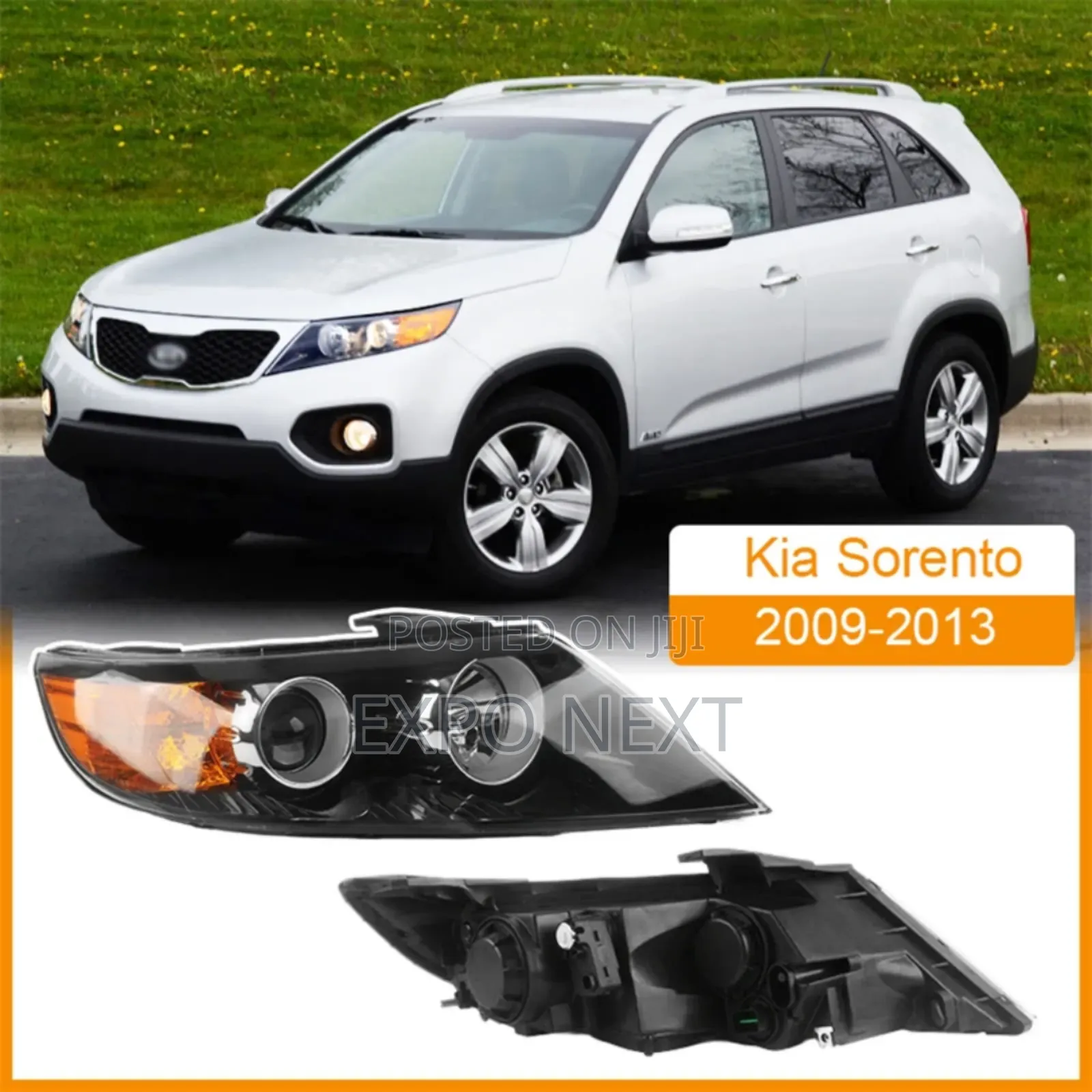 Halogen Headlight for Kia Sorento 2011- 2013