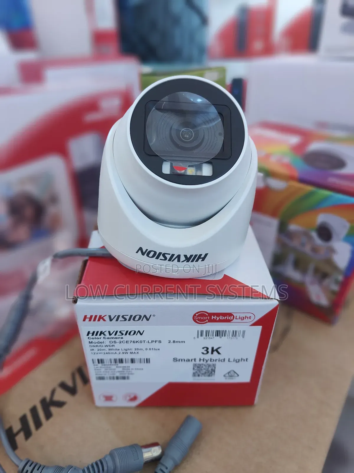 Hikvision 5mp Smart Hybrid Light With Audio Analog CCTV Camera