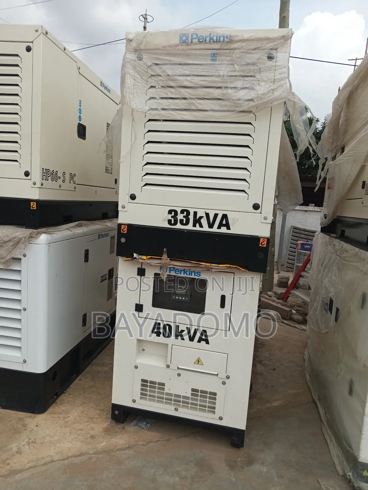 33/40 Kva Perkins Generators
