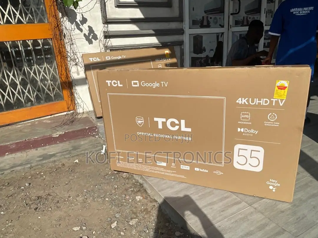 55” Uhd Smart Led Tv Stream in Style