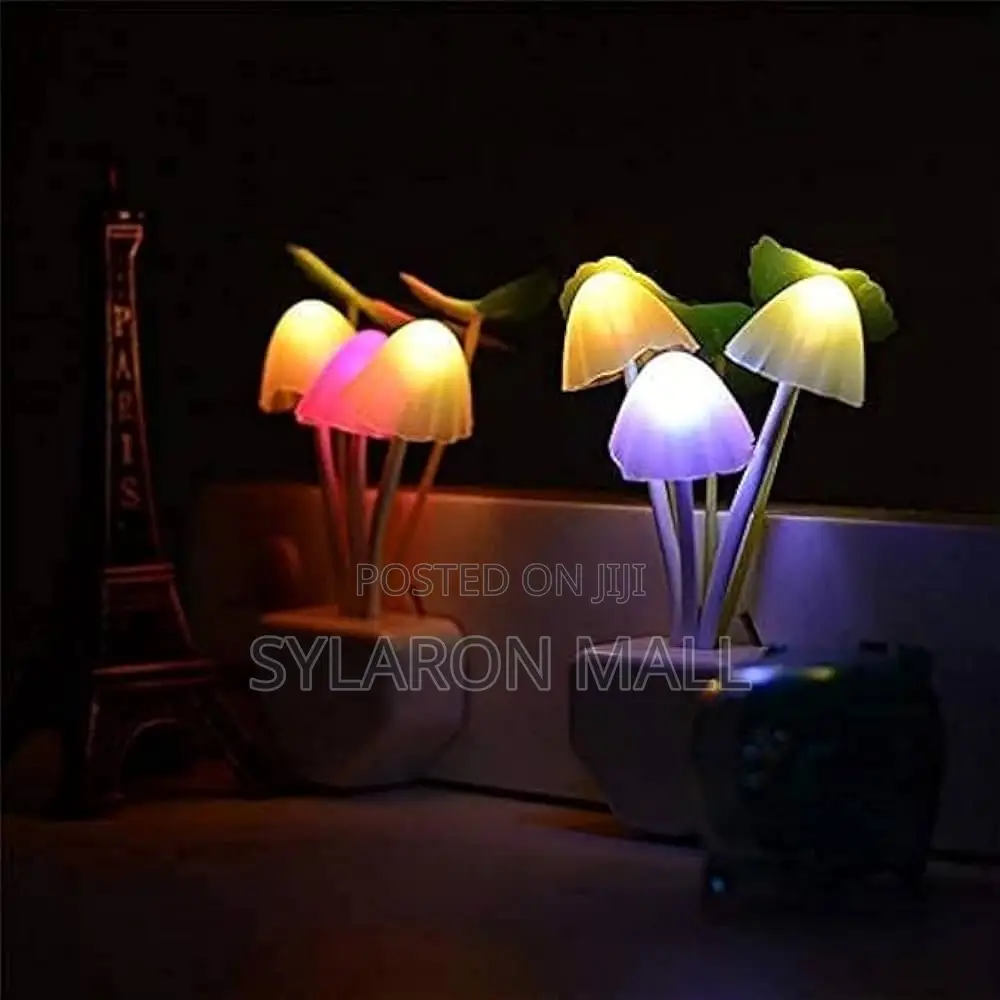 Mushroom Led Night Light – Smart Sensor, Colorful G